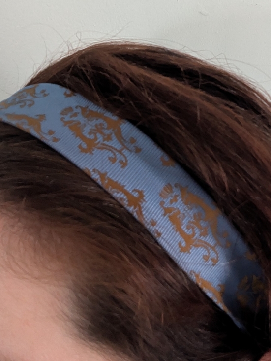 Handmade Accessories - Handmade Vintage Tie Headband